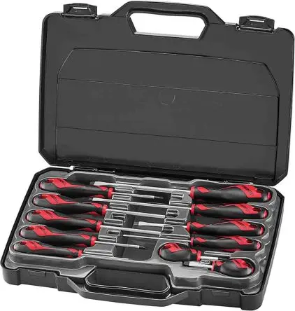 Produktfoto 1 von Teng Tools Schraubendrehersatz Standard-Schraubendrehersatz, 11-teilig