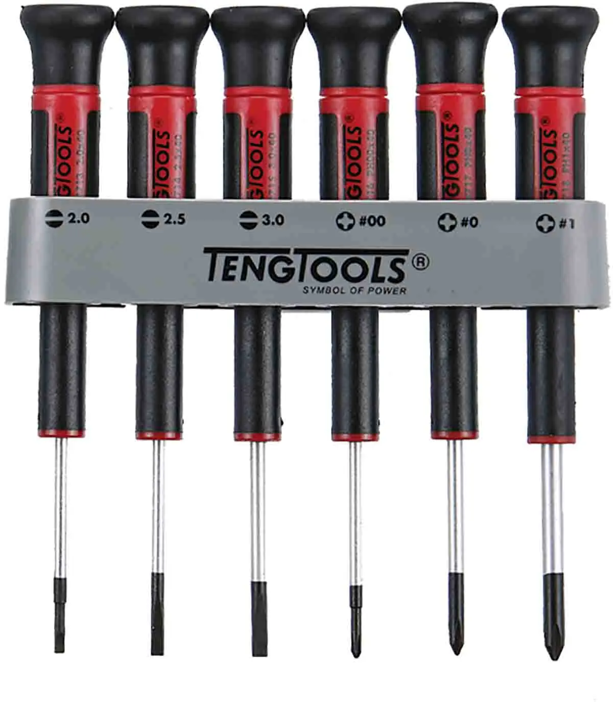 Produktfoto 1 von Teng Tools Mini, 6-teilig Flach
