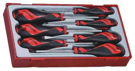Produktfoto 1 von Teng Tools Schraubendrehersatz Standard-Schraubendrehersatz, 7-teilig