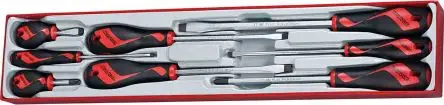 Produktfoto 1 von Teng Tools Schraubendrehersatz Standard-Schraubendrehersatz, 8-teilig