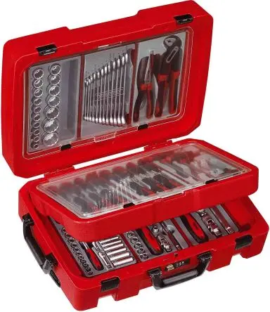 Produktfoto 1 von Teng Tools Servicekoffer-Werkzeug Werkzeugsatz, Tasche 100-teilig