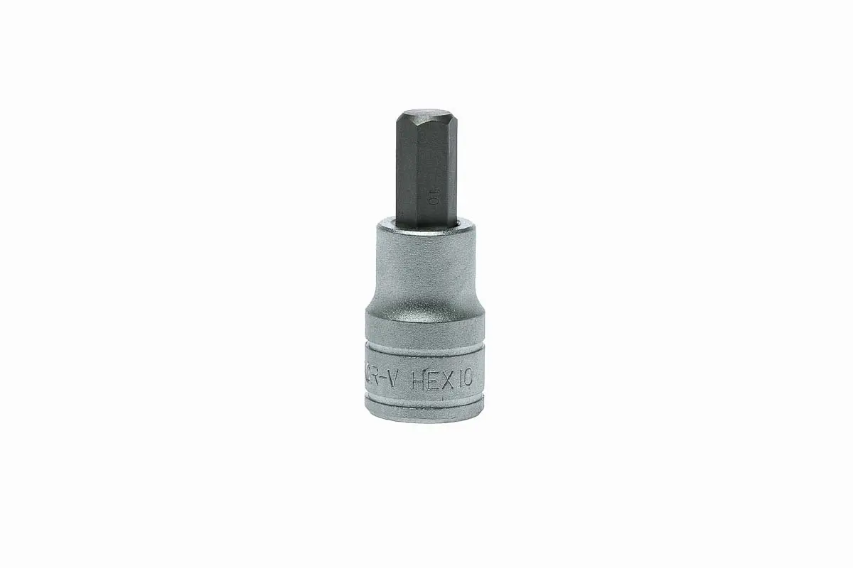 Produktfoto 1 von Teng Tools 1/2 in Bit Buchse SW 10 mm Vierkant x 55 mm