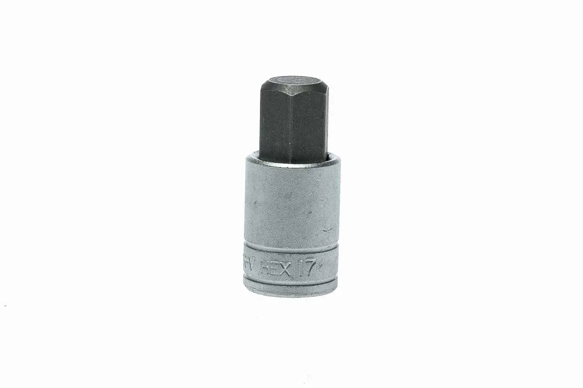 Produktfoto 1 von Teng Tools 1/2 in Bit Buchse SW 17 mm Vierkant x 55 mm