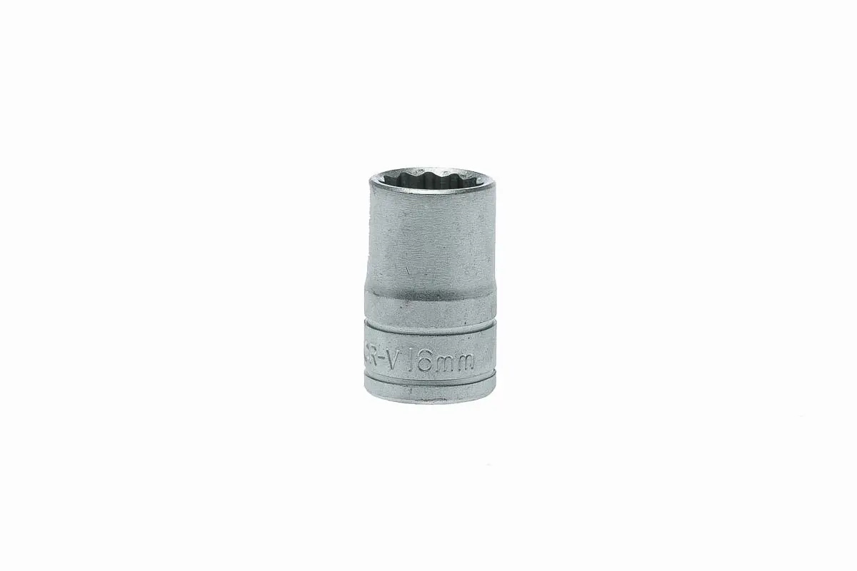 Produktfoto 1 von Teng Tools 1/2 in 12-Kant Buchse SW 16 mm 12-Kant x 38 mm