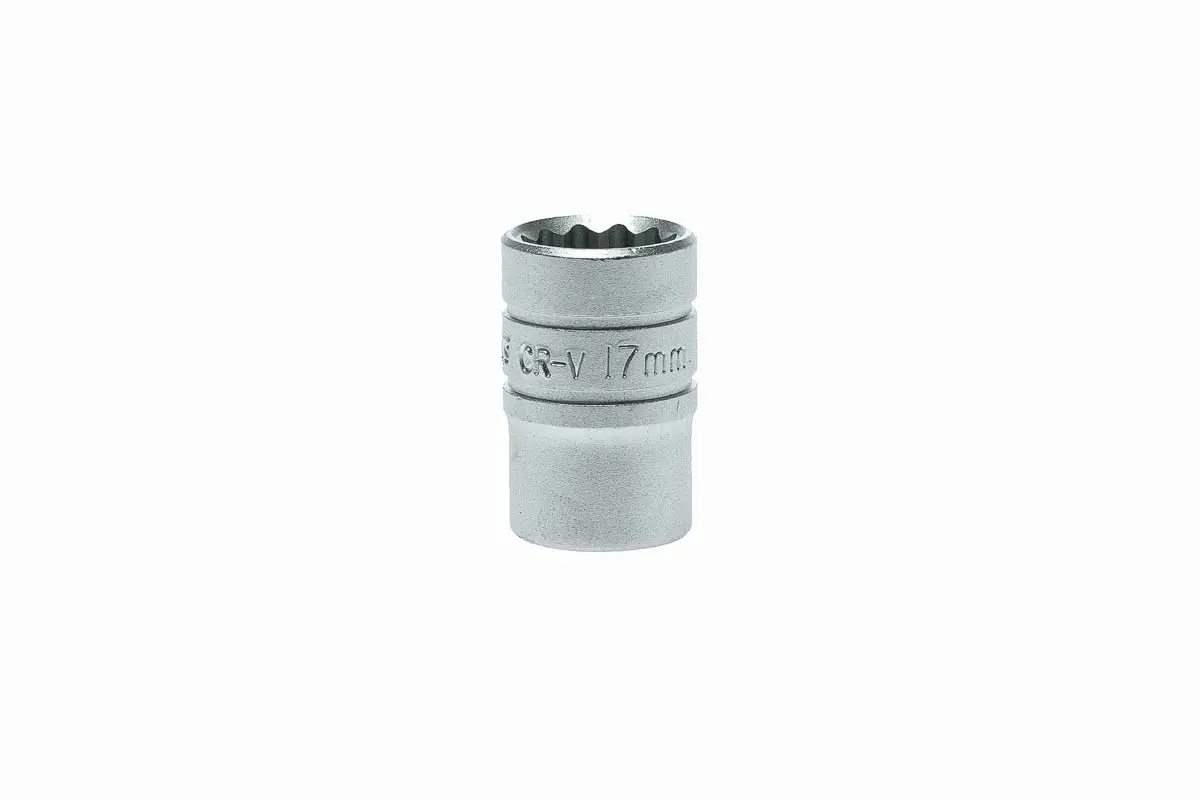 Produktfoto 1 von Teng Tools 1/2 in 12-Kant Buchse SW 17 mm 12-Kant x 38 mm