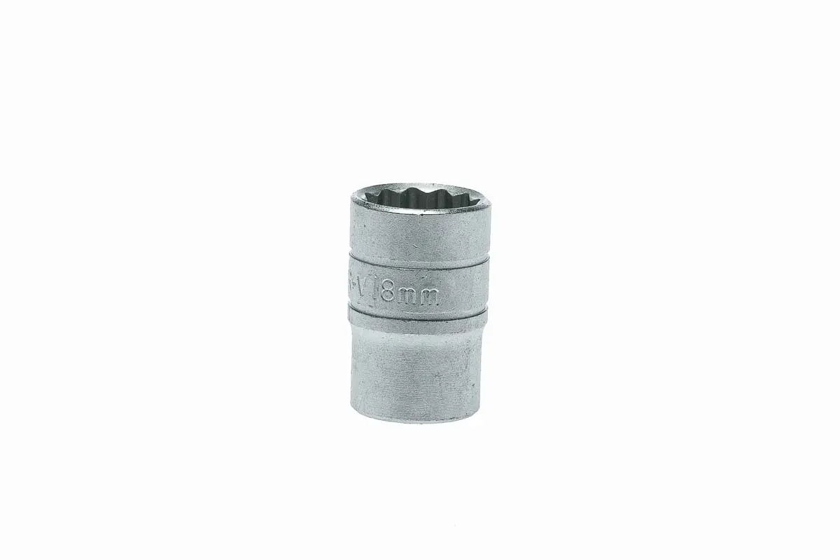 Produktfoto 1 von Teng Tools 1/2 in 12-Kant Buchse SW 18 mm 12-Kant x 38 mm