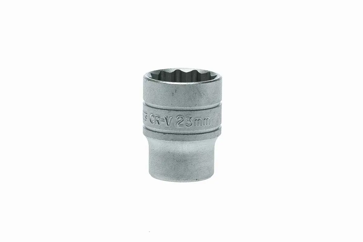 Produktfoto 1 von Teng Tools 1/2 in 12-Kant Buchse SW 23 mm 12-Kant x 38 mm