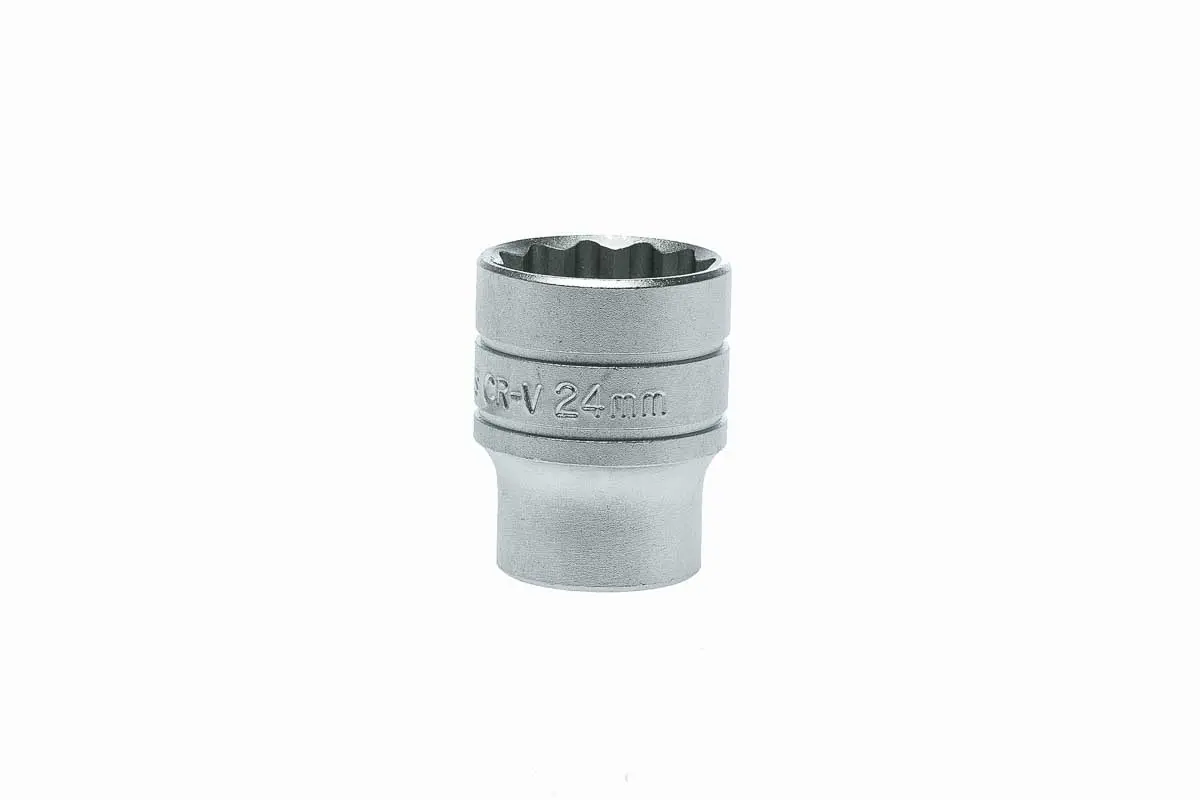 Produktfoto 1 von Teng Tools 1/2 in 12-Kant Buchse SW 24 mm 12-Kant x 40 mm