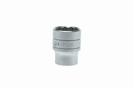 Produktfoto 1 von Teng Tools 1/2 in 12-Kant Buchse SW 24 mm 12-Kant x 40mm