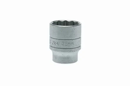 Produktfoto 1 von Teng Tools 1/2 in 12-Kant Buchse SW 25 mm 12-Kant x 40mm