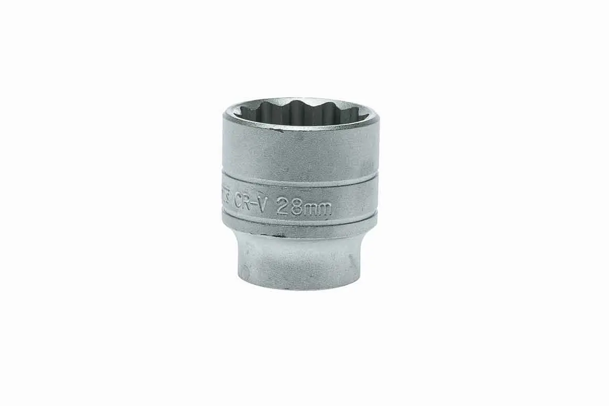 Produktfoto 1 von Teng Tools 1/2 in 12-Kant Buchse SW 28 mm 12-Kant x 43 mm