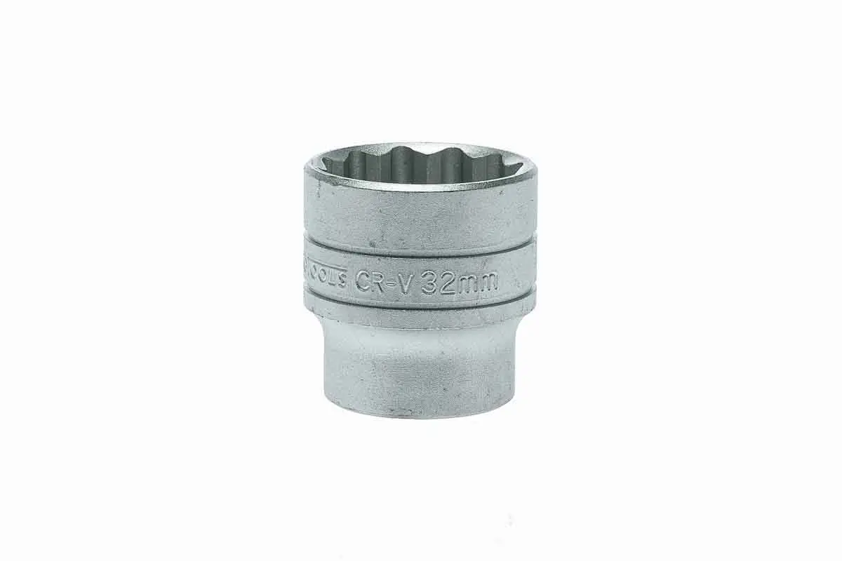Produktfoto 1 von Teng Tools 1/2 in 12-Kant Buchse SW 32 mm 12-Kant x 43 mm