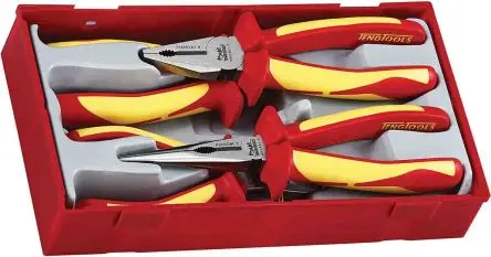 Produktfoto 1 von Teng Tools 1000-Volt-isolierte Zange Zangensatz 4 Stk.