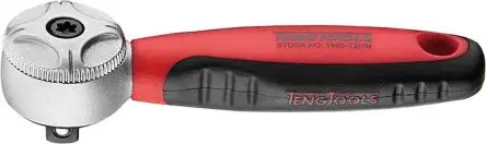 Produktfoto 1 von Teng Tools 1/4 in Ratsche Bi-Material, Länge 150mm