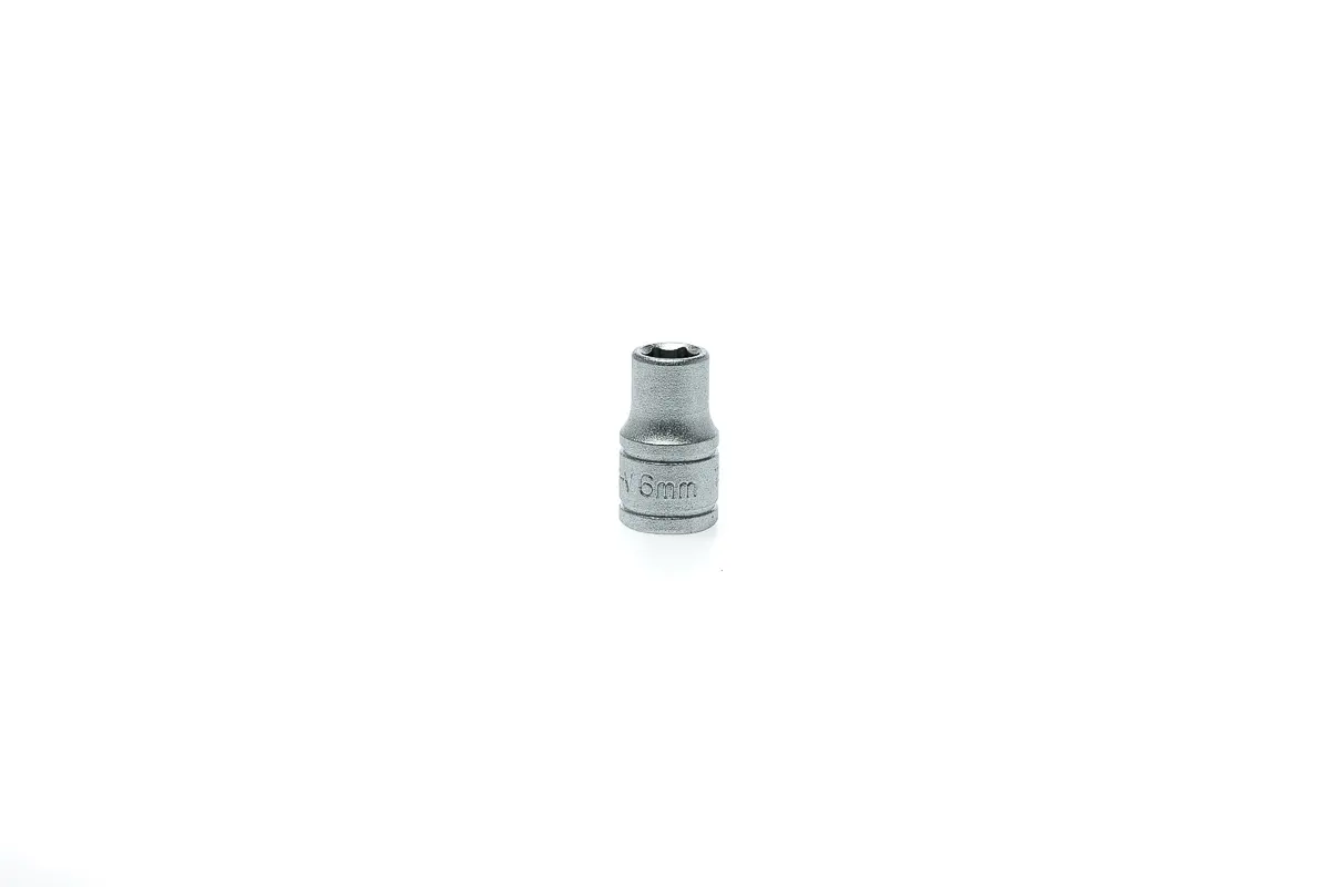 Produktfoto 1 von Teng Tools 1/4 in 6-Kant Buchse SW 6 mm Sechskant x 25 mm