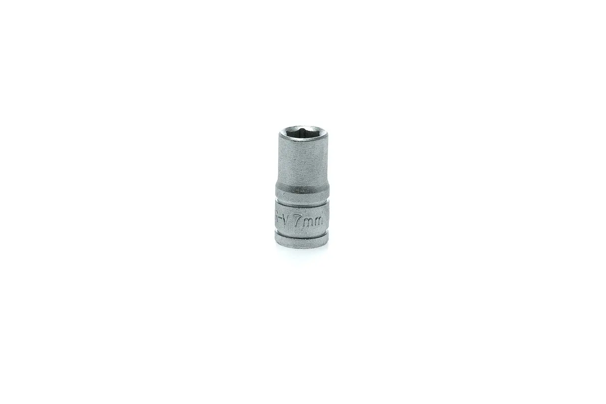 Produktfoto 1 von Teng Tools 1/4 in 6-Kant Buchse SW 7 mm Sechskant x 25 mm