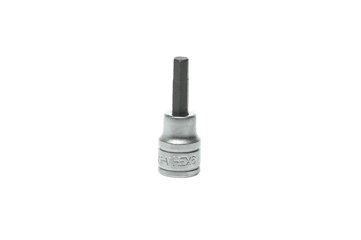 Produktfoto 1 von Teng Tools 3/8 in Bit Buchse SW 6 mm Vierkant x 49.5 mm