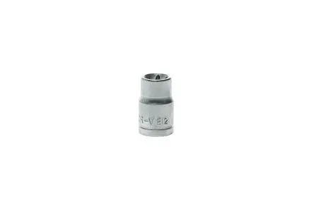Produktfoto 1 von Teng Tools 3/8 in Standard Bit-Steckschlüssel SW E12 Vierkant x 78mm