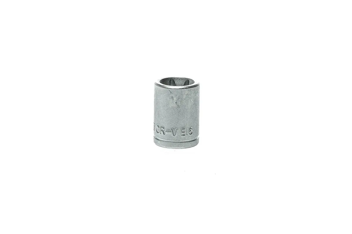 Produktfoto 1 von Teng Tools 3/8 in Normal Buchse SW E16 Vierkant x 78 mm