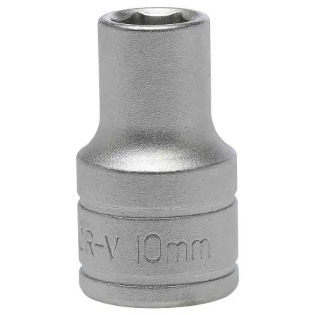 Produktfoto 1 von Teng Tools 1/2 in 6-Kant Buchse SW 10 mm 12-Kant x 38mm