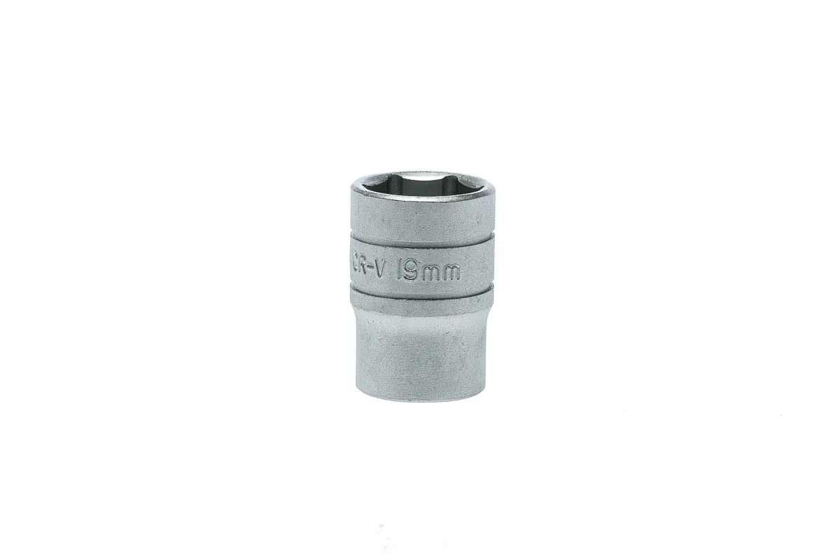 Produktfoto 1 von Teng Tools 1/2 in 6-Kant Buchse SW 19 mm 12-Kant x 38 mm