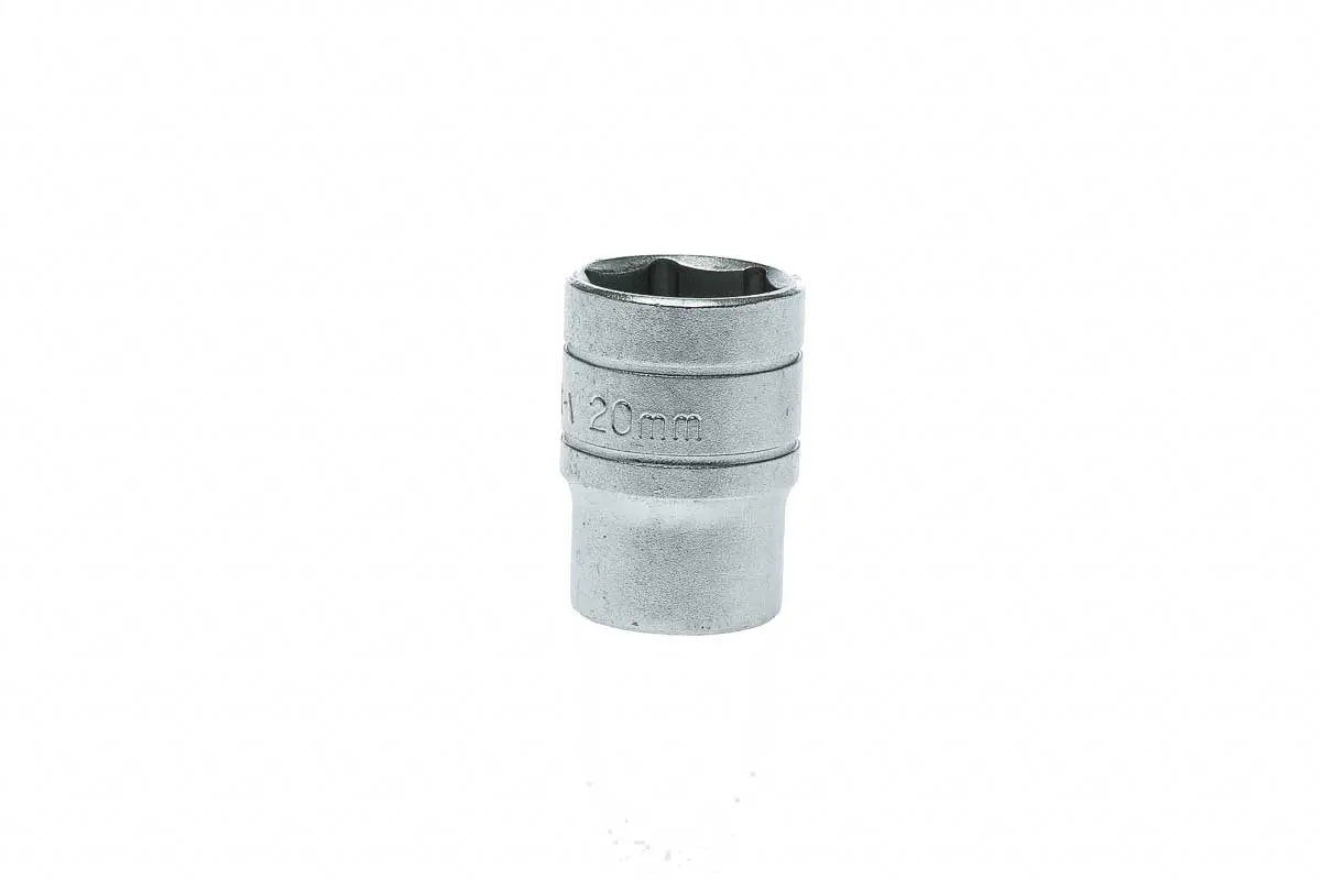 Produktfoto 1 von Teng Tools 1/2 in 6-Kant Buchse SW 20 mm 12-Kant x 38 mm