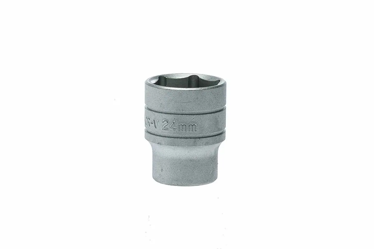 Produktfoto 1 von Teng Tools 1/2 in 6-Kant Buchse SW 24 mm 12-Kant x 40 mm