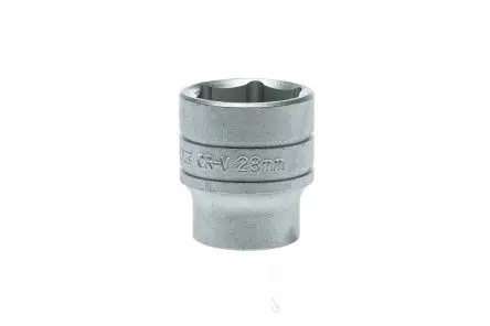 Produktfoto 1 von Teng Tools 1/2 in 6-Kant Buchse SW 28 mm 12-Kant x 43mm