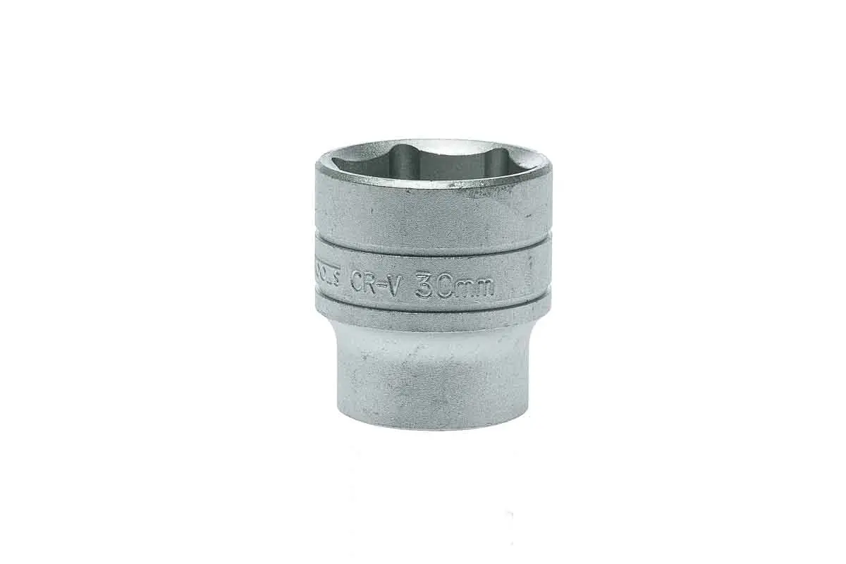 Produktfoto 1 von Teng Tools 1/2 in 6-Kant Buchse SW 30 mm 12-Kant x 43 mm