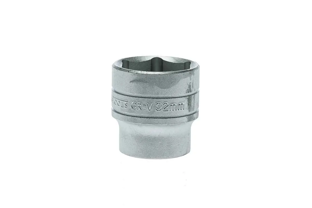 Produktfoto 1 von Teng Tools 1/2 in 6-Kant Buchse SW 32 mm 12-Kant x 43 mm