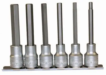 Produktfoto 1 von Teng Tools Steckschlüsselsatz 1/2 in Sechskant Sechskant 5 to 12 mm 6-teilig