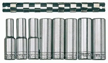 Produktfoto 1 von Teng Tools Steckschlüsselsatz 1/2 in Vierkant Bi-Hexagonal 13-24 mm 8-teilig
