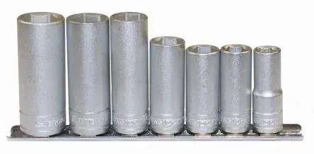 Produktfoto 1 von Teng Tools Steckschlüsselsatz 3/8 in Sechskant 6-Kant 10 to 19 mm 7-teilig