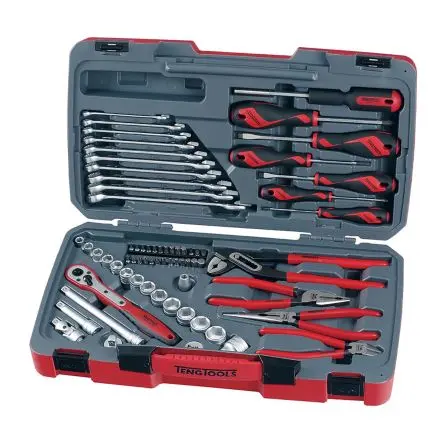 Produktfoto 1 von Teng Tools Kfz-Werkzeug Werkzeugsatz, Tasche 67-teilig