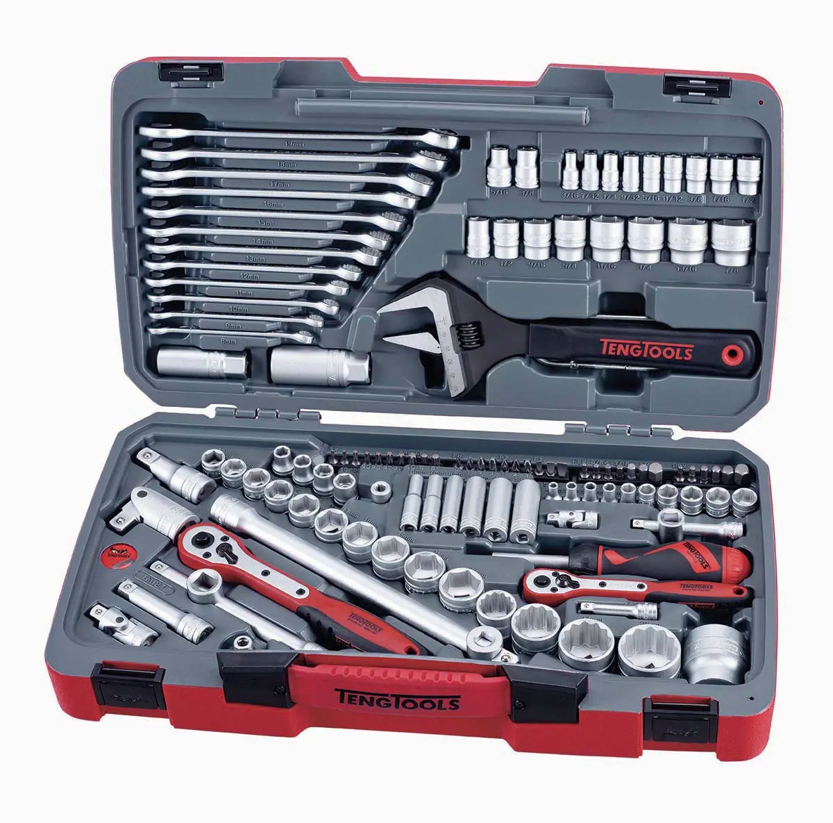 Produktfoto 1 von Teng Tools Kfz Werkzeugsatz, Tasche 127-teilig