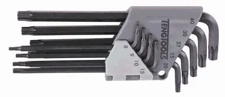 Produktfoto 1 von Teng Tools Sechskantschlüsselsatz 9 L Metrisch Lang 8 to 40 mm