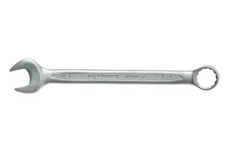 Produktfoto 1 von Teng Tools Ring-Maulschlüssel Satiniert 19 mm, CrV-Stahl Schließer (NO), Länge 230mm