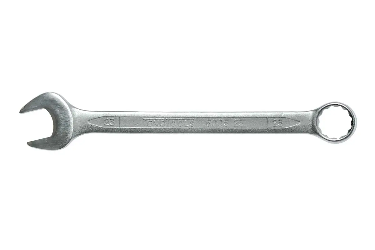 Produktfoto 1 von Teng Tools Ring-Maulschlüssel Satiniert 23 mm, CrV-Stahl Schließer (NO), Länge 270 mm