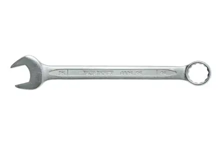 Produktfoto 1 von Teng Tools Ring-Maulschlüssel Satiniert 25 mm, CrV-Stahl Schließer (NO), Länge 290mm