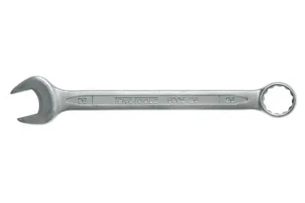 Produktfoto 1 von Teng Tools Ring-Maulschlüssel Satiniert 26 mm, CrV-Stahl Schließer (NO), Länge 300mm