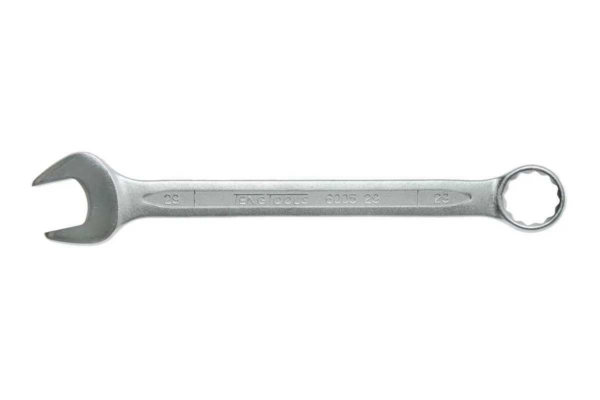 Produktfoto 1 von Teng Tools Ring-Maulschlüssel Satiniert 29 mm, CrV-Stahl Schließer (NO), Länge 330 mm