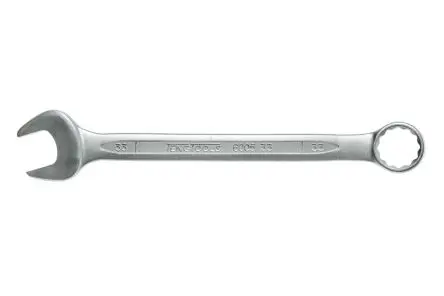 Teng Tools Ring-Maulschlüssel Satiniert 33 mm, CrV-Stahl Schließer (NO), Länge 380mm