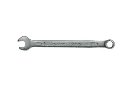 Produktfoto 1 von Teng Tools Ring-Maulschlüssel Satiniert 6 mm, CrV-Stahl Schließer (NO), Länge 100mm