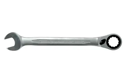 Produktfoto 1 von Teng Tools Ring-Maulschlüssel 24 mm, CrV-Stahl Schließer (NO), Länge 323mm