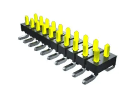 Produktfoto 1 von Samtec TMM Stiftleiste Gerade, 2-polig / 1-reihig, Raster 2 mm Raster Oberfläche, Platine-Platine, Unisoliert