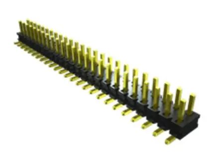 Samtec TMMH Stiftleiste Gerade, 14-polig / 2-reihig, Raster 2 mm Raster Durchsteckmontage, Platine-Platine, Unisoliert