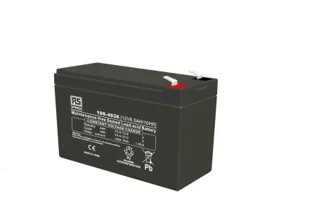Produktfoto 1 von RS PRO T1 Abgedichteter Bleiakku, 12 V / 6.5 Ah