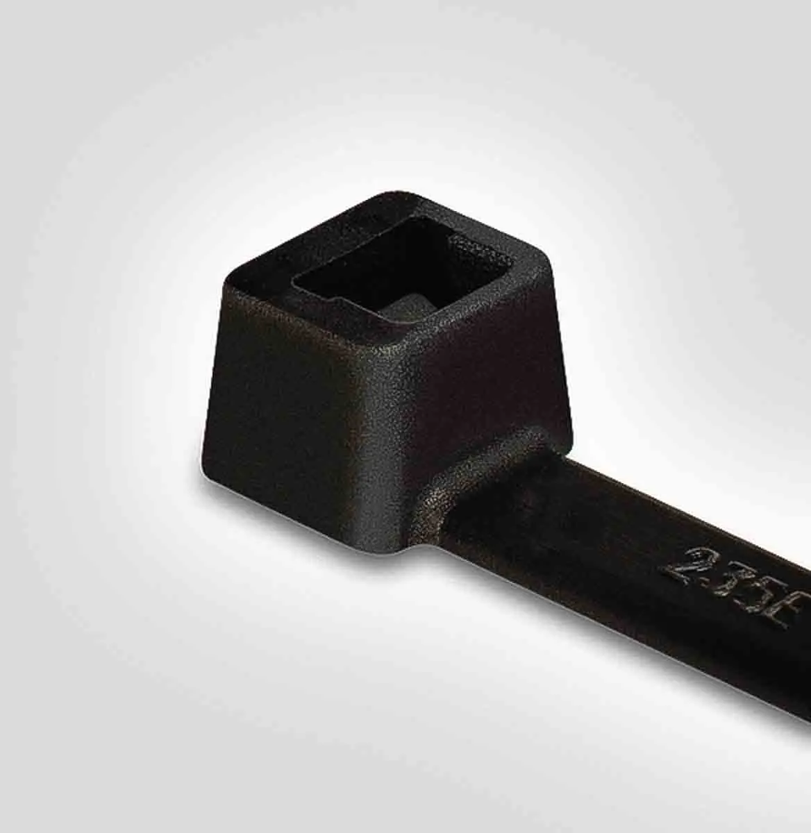 Produktfoto 1 von HellermannTyton T Nylon 6.6 Kabelbinder Nicht lösbar Schwarz 2.8 mm x 330 mm