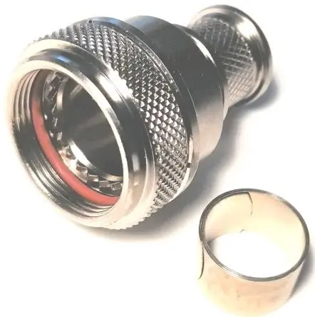 Produktfoto 1 von Amphenol Limited BK4 Buchse Rundsteckverbinder Rückgehäuse, Gerade, Gr. 16, für 38999 III, L. 31.75 mm, Geh.Mat.