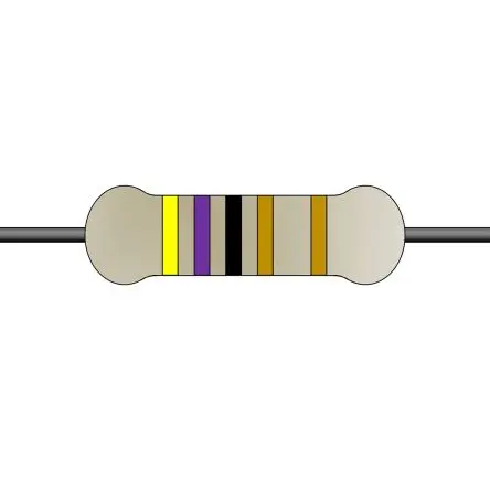 Yageo CFR Kohleschicht Festwert Kohleschichtwiderstand, Axial 47 Ω 5 % / 0.5 W